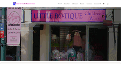 Desktop Screenshot of littlebotiquechildrenswear.com